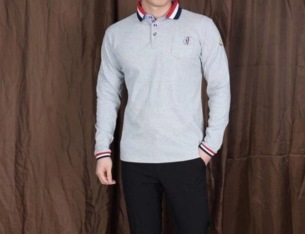 포켓 테잎 카라 긴팔티셔츠