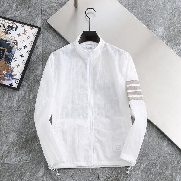 톰* 4bar 완장 립스탑 스트라이프 자켓 수입최고급