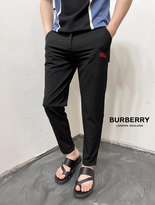 버** 레드기사 자수로고 아이스 슬랙스