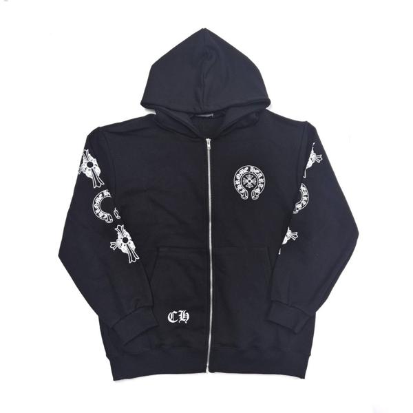 크* 트리플 크로스 후드집업