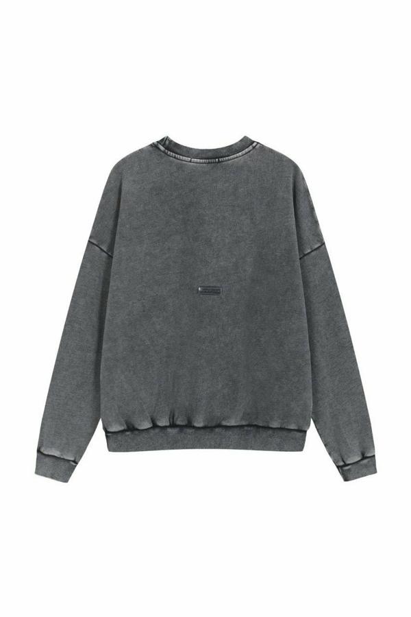 아** 백로고패치 맨투맨