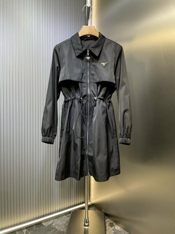 프** 롱 바람막이 코트 자켓