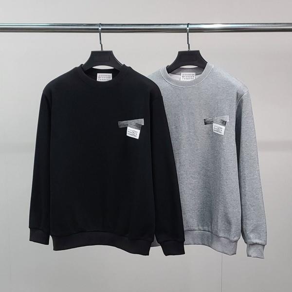 메* 마르지엘라 테이프 레터링 맨투맨