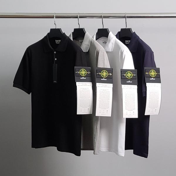 스* 로고와펜 PK 반팔 카라티