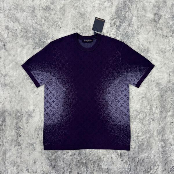 루* 페이디드 모노그램 쇼트 슬리브  수입  프리미엄