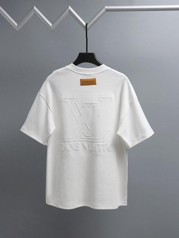 루* 인사이드 자수로고 티셔츠