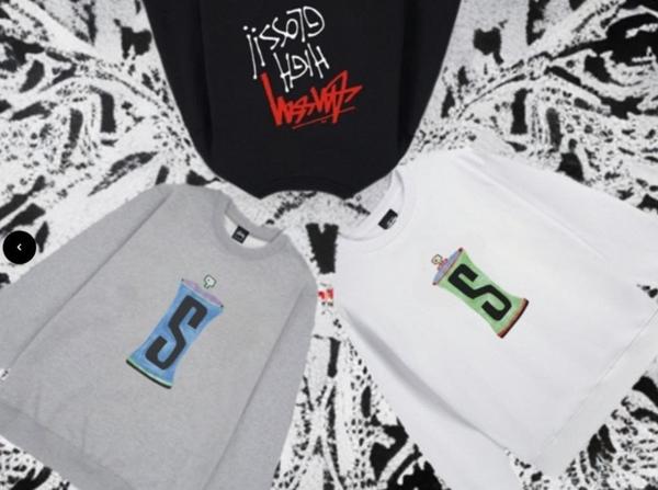 스** 스프레이캔 그래피티 맨투맨