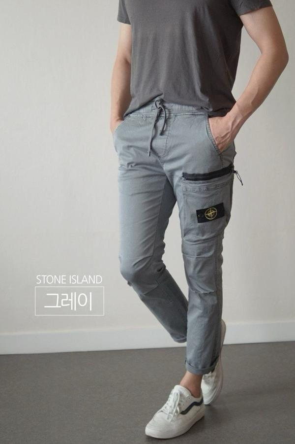스* 지퍼카고 팬츠
