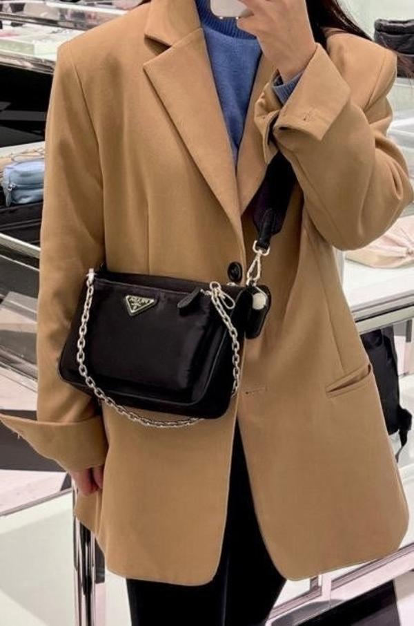 프** 숄더백 체인호보