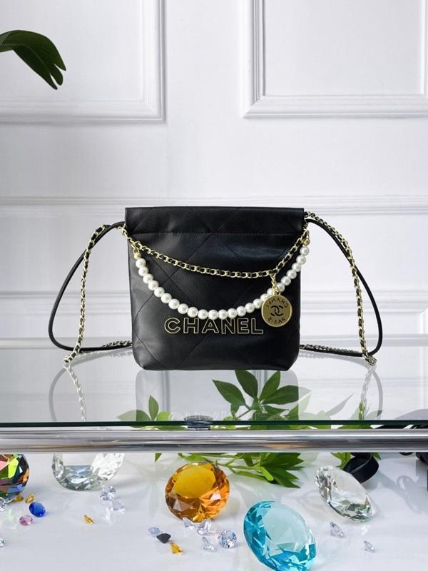 샤* 22미니진주 (블랙)