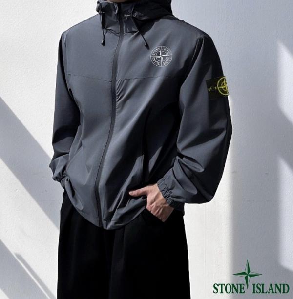 스* 버팅로고 방수 고프코어 바람막이