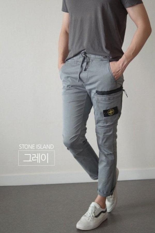 스* 지퍼카고 팬츠