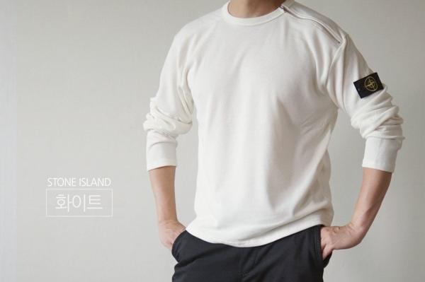 스* 사선지퍼 라운드티