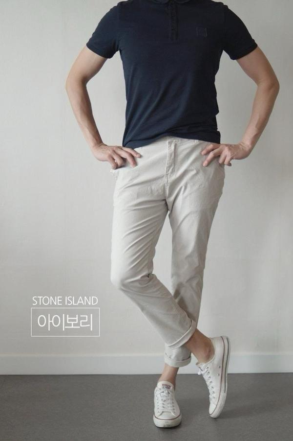 스* 메탈로고 코튼팬츠