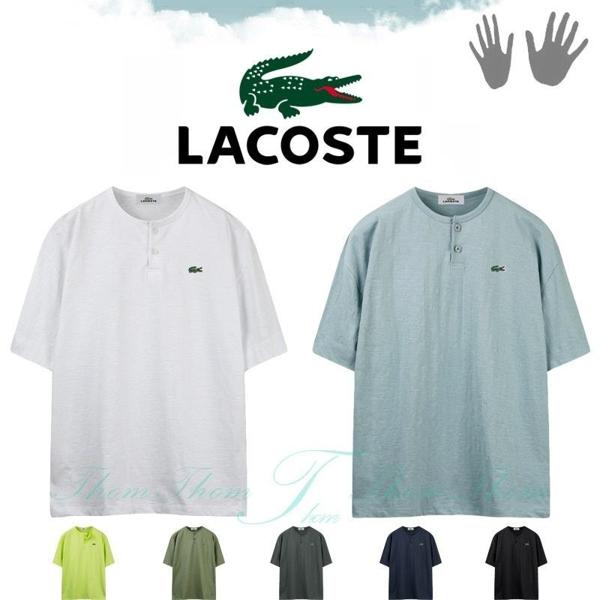 라*** 슬라브 오버핏 헨리넥 반팔