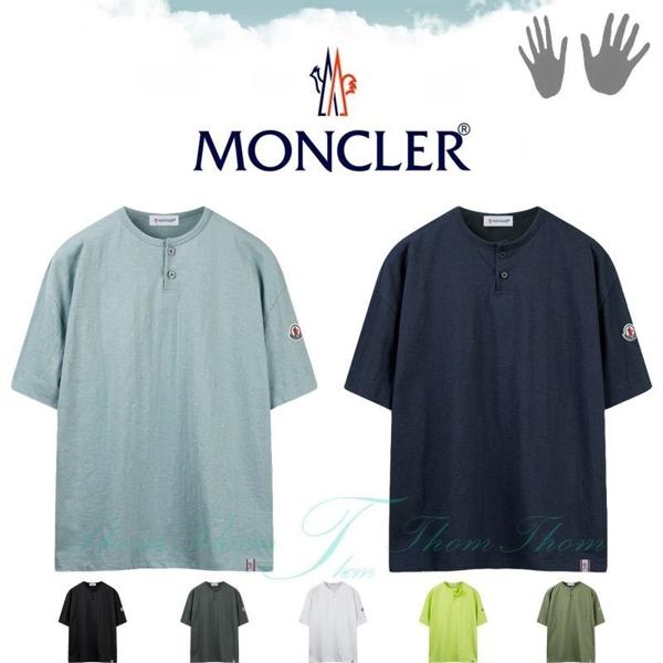 슬라브 오버핏 헨리넥 반팔