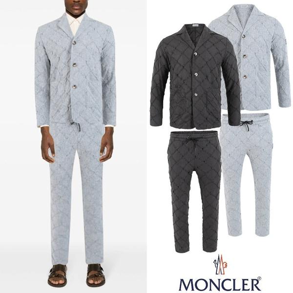 롬버스 3버튼 린넨 슬림핏 슈트