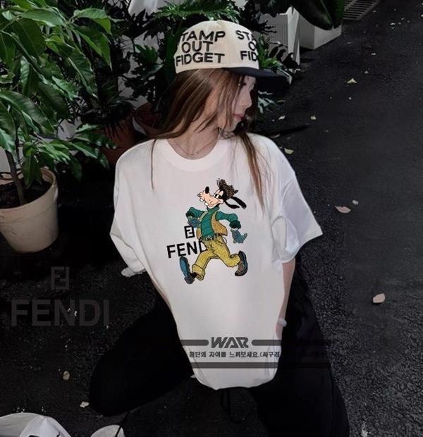 펜* 캐릭터 ff 로고 반팔티셔츠