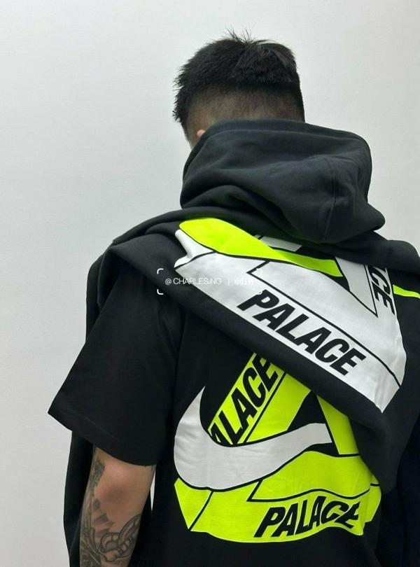 나** x 팔** 트라이스우시 티셔츠