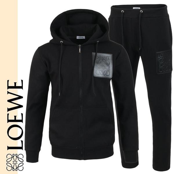 로** 가죽 로고 후드집업 셋업 봄 신상