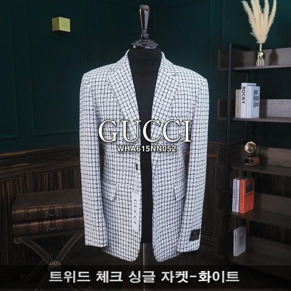 구* 트위드 싱글 자켓
