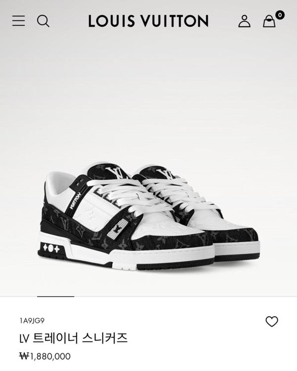 루* 트레이너 데님 블랙