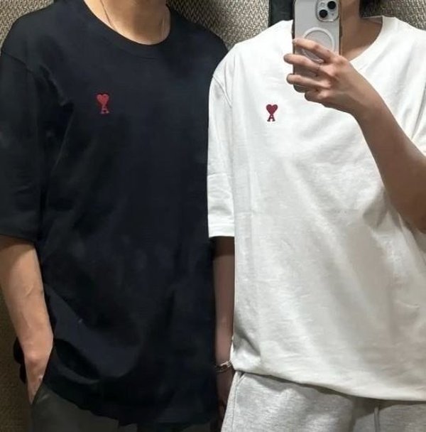 아* 스몰로고 반팔티셔츠