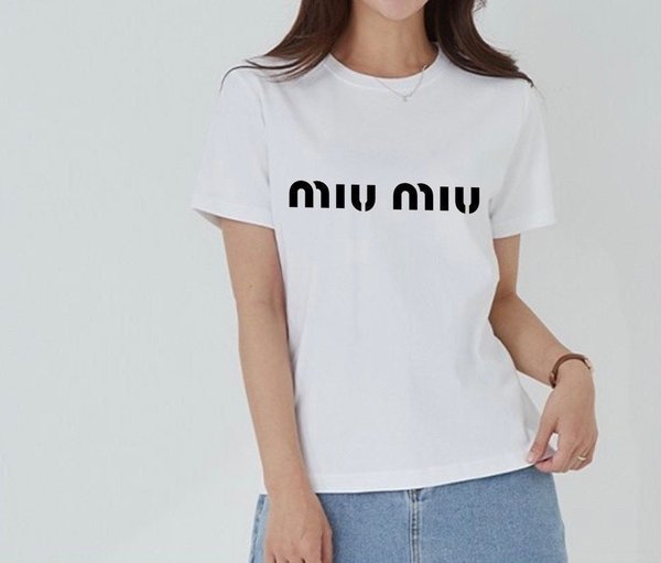 미*** 로고 반팔티셔츠