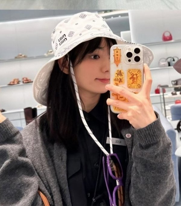 미*** 반다나 프린트 버킷햇 ✔수입