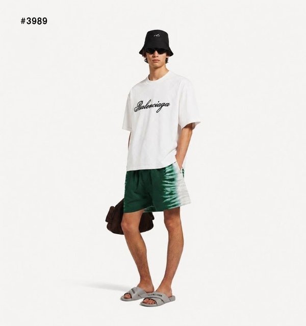 발**** 빈티지 BB 멀티로고 오버핏 반팔 티셔츠