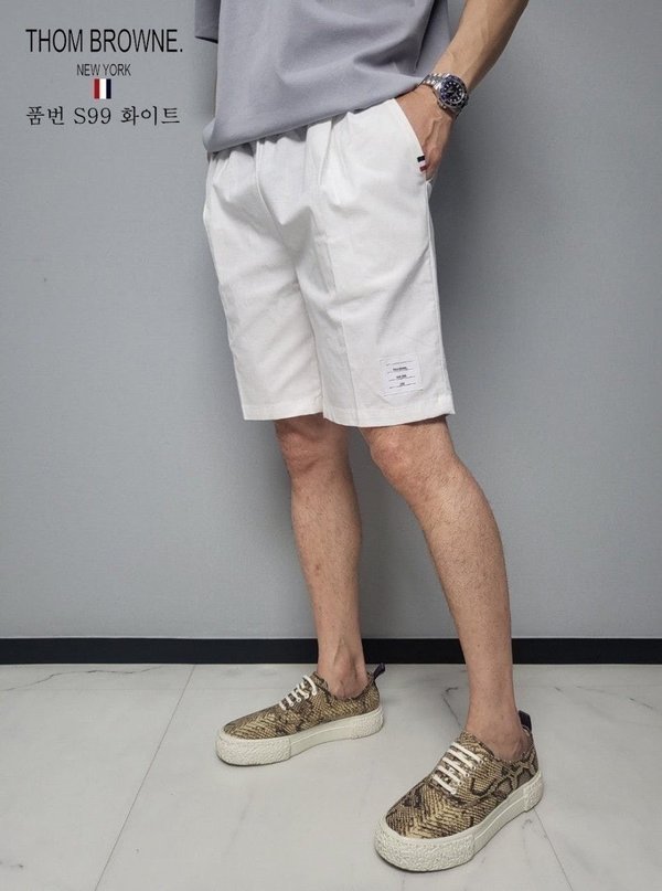 톰* 린넨 워싱 반바지