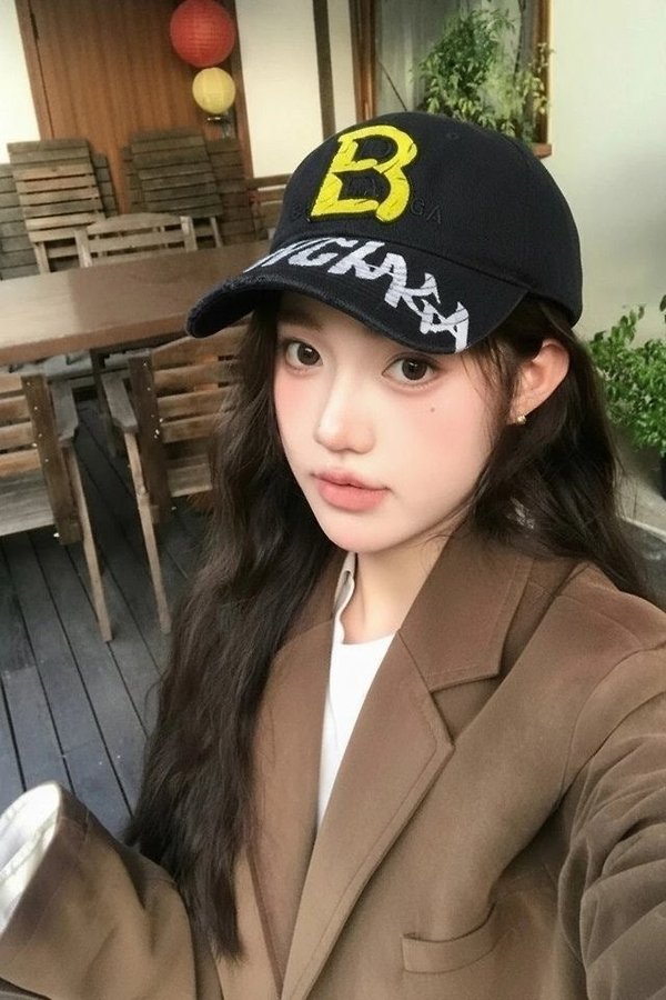 발**** 업사이클드 코튼 볼캡 ✔수입