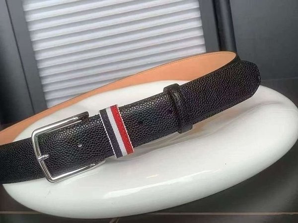 톰* (최상위버전) 카프스킨 페블 레더 벨트