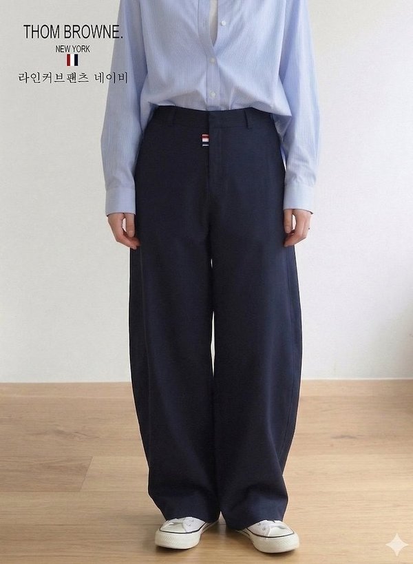톰* 라인커브 팬츠