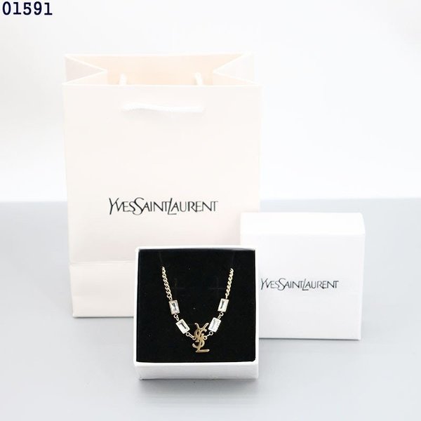 생** YSL 크리스탈 골드 팔찌