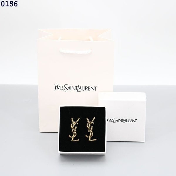 생** YSL 스네이크 골드 이어링