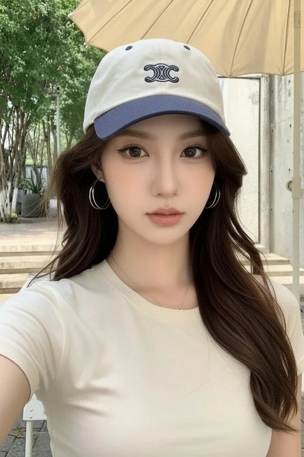 셀** 트리옹프 트윌 자수 볼캡✔수입