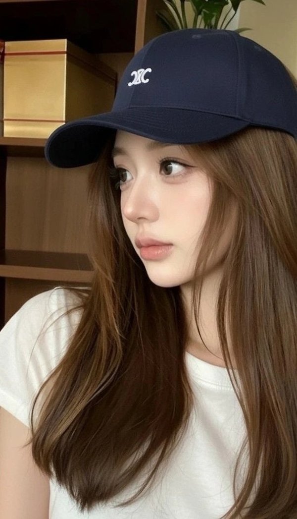 셀** 미니 트리옹프 자수 볼캡 ✔수입