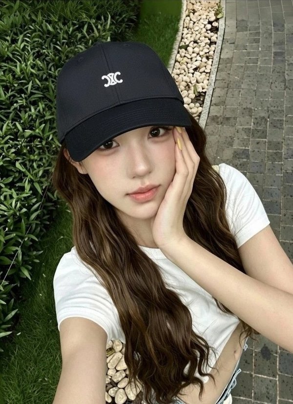 셀** 미니 트리옹프 자수 볼캡 ✔수입