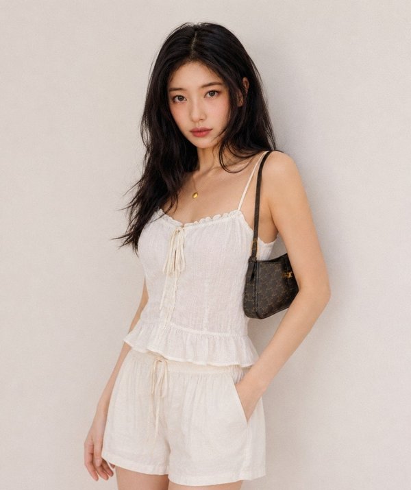 셀** 수입프리미엄급 티나 숄더백 트리옹프 캔버스