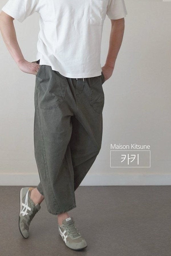 메* 마르지엘라 벌룬핏 크롭팬츠