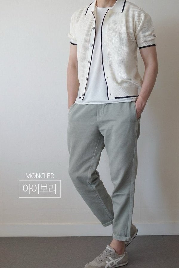 와플카라 가디건