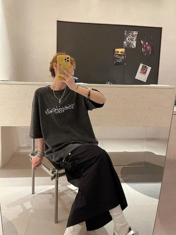 메* 마르지엘라 ×타미 콜라보 빈티지 워싱 티셔츠