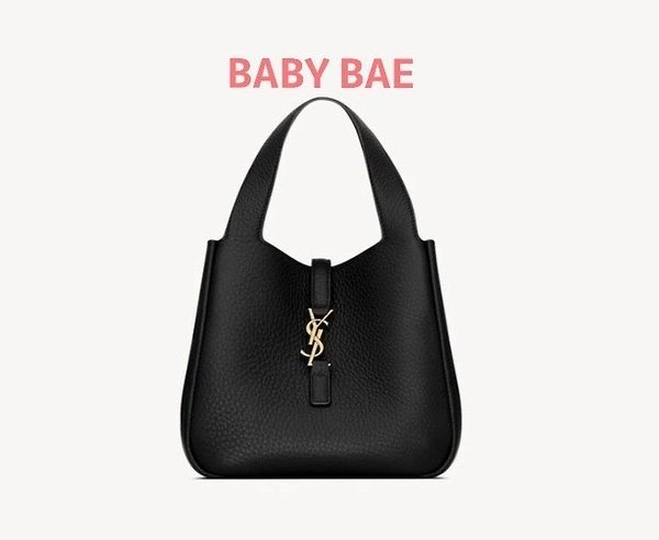 생** Le5a7 Bea 베이비 레더 탑 핸들 백
