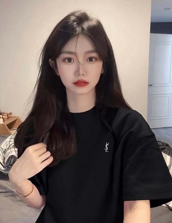 생** ysl 자수 반팔