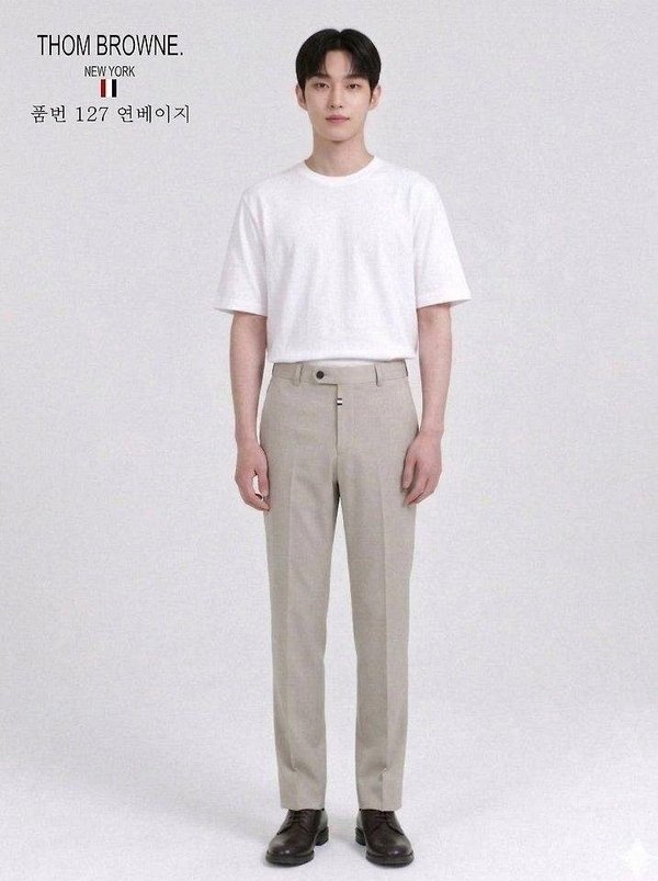 톰* 여름 린넨 슬렉스 연베이지