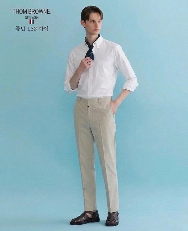 톰* 쿨 린넨 슬랙스