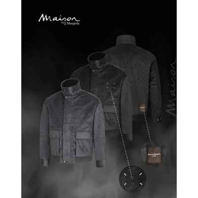 메* 마르지엘라 스웨이드 집업자켓