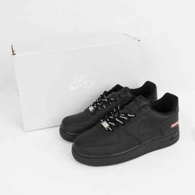 나** x 슈** 에어포스 1로우 (블랙)