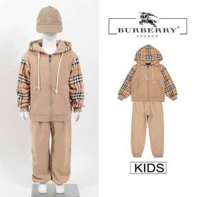 버** 체크 후드집업 셋업 키즈 가을 신상